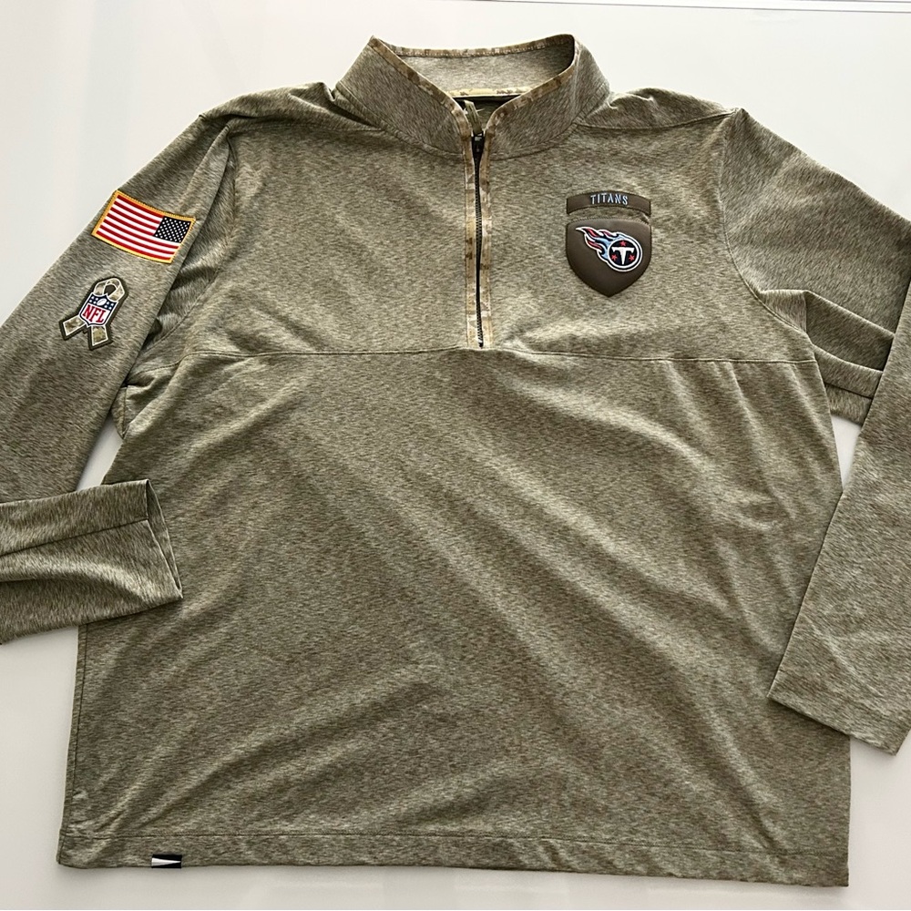 NIKE + NFL Salute to Service Quarter-zip Pullover- 3XL
